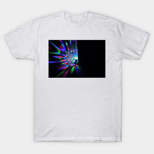 Strobe Lights T-Shirt by BenjiRetroWave